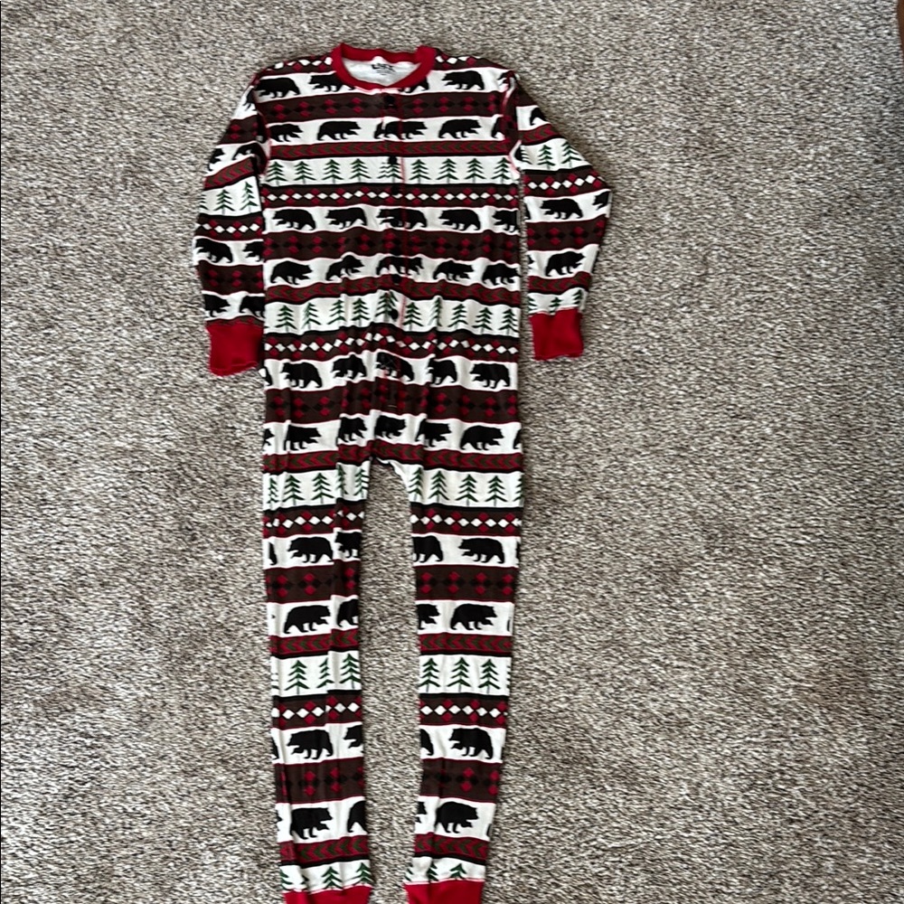 Bear Essentials Adult Onesie Flapjack Unisex Size Small